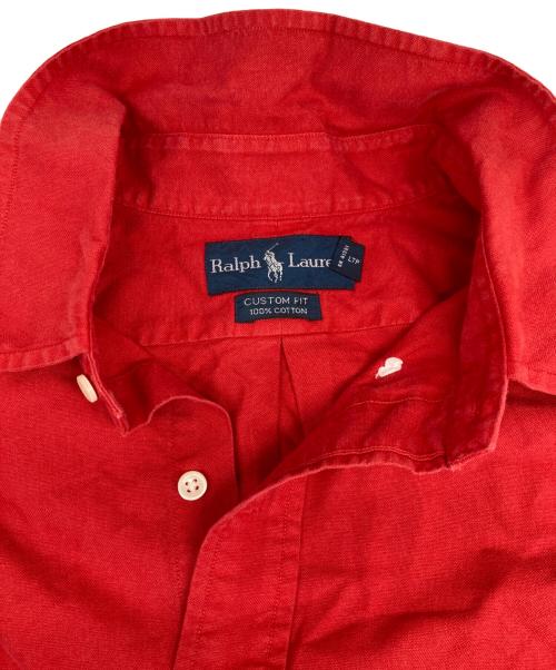 RALPH LAUREN（ラルフローレン）RALPH LAUREN (ラルフローレン) 長袖シャツ レッド サイズ:XLの古着・服飾アイテム