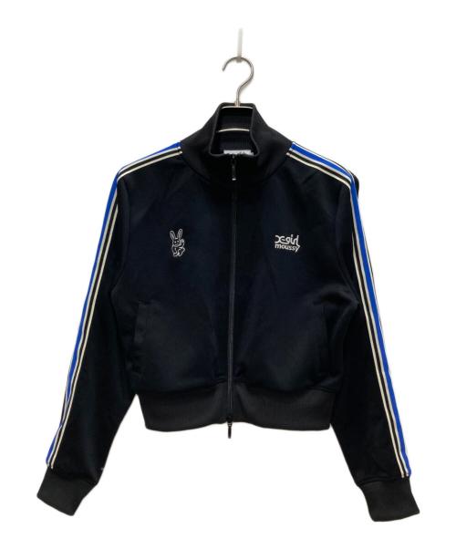 moussy（マウジー）moussy (マウジー) X-girl (エックスガール) トラックジャケット ブラック サイズ:FREEの古着・服飾アイテム