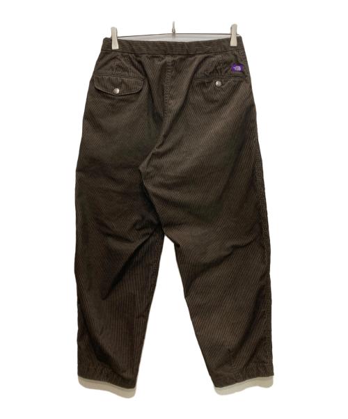 THE NORTHFACE PURPLELABEL（ザ・ノースフェイス パープルレーベル）THE NORTHFACE PURPLELABEL (ザ・ノースフェイス パープルレーベル) CORDUROY WIDE TAPERED PANTS/コーデュロイ ワイド テーパード パンツ ブラウン サイズ:30の古着・服飾アイテム