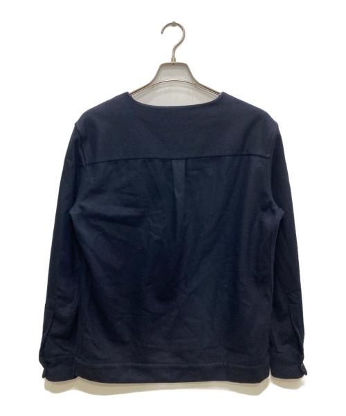 AMI Alexandre Mattiussi（アミアレクサンドルマテュッシ）AMI Alexandre Mattiussi (アミアレクサンドルマテュッシ) Vネックカットソー ネイビー サイズ:XSの古着・服飾アイテム