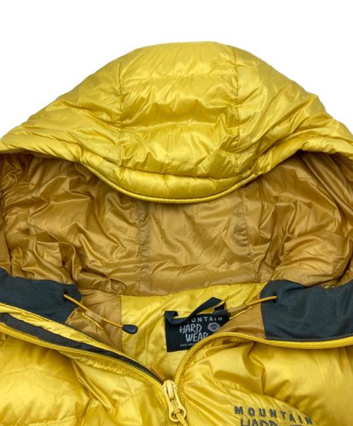 MOUNTAIN HARD WEAR（マウンテンハードウェア）MOUNTAIN HARD WEAR (マウンテンハードウェア) ファントムフーデットダウンジャケット イエロー サイズ:Ｍの古着・服飾アイテム