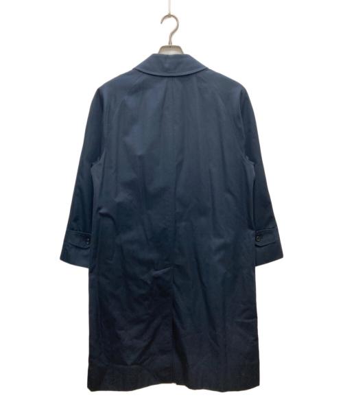 Burberry's（バーバリーズ）Burberry's (バーバリーズ) ステンカラーコート ネイビー サイズ:表記無の古着・服飾アイテム