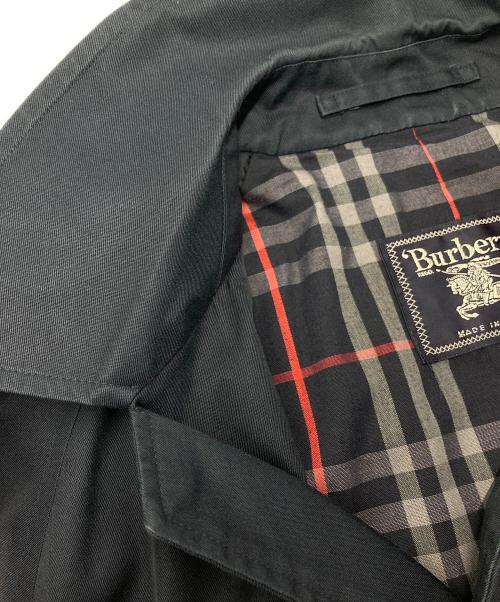 Burberry's（バーバリーズ）Burberry's (バーバリーズ) ステンカラーコート ネイビー サイズ:表記無の古着・服飾アイテム