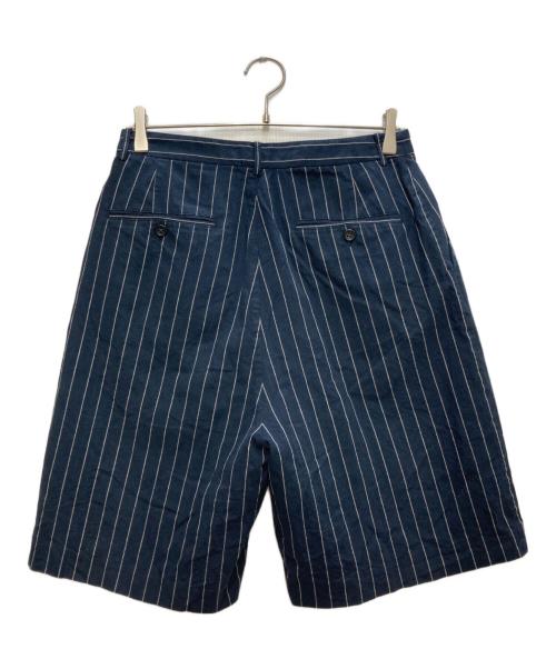 BEAMS BOY（ビームスボーイ）BEAMS BOY (ビームスボーイ) ピンストライプ ショートパンツ ネイビー サイズ:1の古着・服飾アイテム