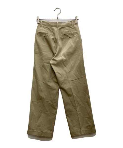 POLO RALPH LAUREN（ポロ・ラルフローレン）POLO RALPH LAUREN (ポロ・ラルフローレン) タックパンツ ベージュ サイズ:不明の古着・服飾アイテム