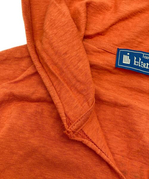 blackmeans（ブラックミーンズ）blackmeans (ブラックミーンズ) プリントパーカー オレンジ サイズ:3の古着・服飾アイテム