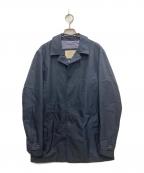 HERNOヘルノ）の古着「ステンカラーコート」｜ネイビー