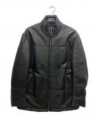 D'URBANダーバン）の古着「シープレザーブルゾン」｜ブラック