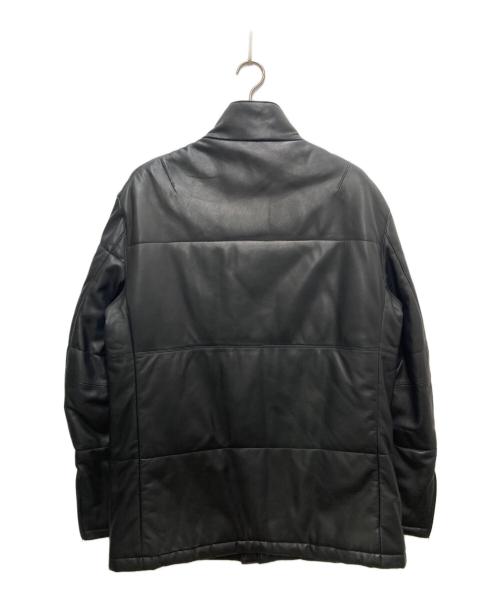 D'URBAN（ダーバン）D'URBAN (ダーバン) シープレザーブルゾン ブラック サイズ:LLの古着・服飾アイテム