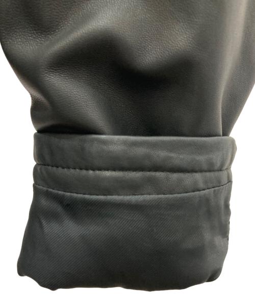 D'URBAN（ダーバン）D'URBAN (ダーバン) シープレザーブルゾン ブラック サイズ:LLの古着・服飾アイテム