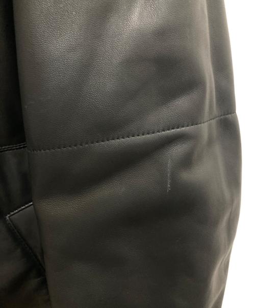 D'URBAN（ダーバン）D'URBAN (ダーバン) シープレザーブルゾン ブラック サイズ:LLの古着・服飾アイテム