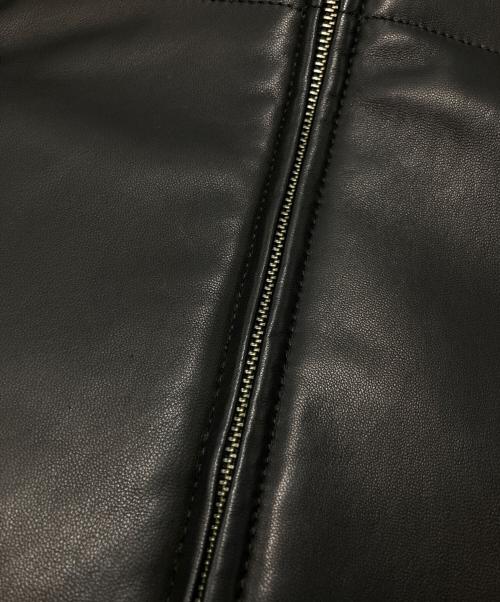 D'URBAN（ダーバン）D'URBAN (ダーバン) シープレザーブルゾン ブラック サイズ:LLの古着・服飾アイテム