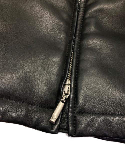 D'URBAN（ダーバン）D'URBAN (ダーバン) シープレザーブルゾン ブラック サイズ:LLの古着・服飾アイテム