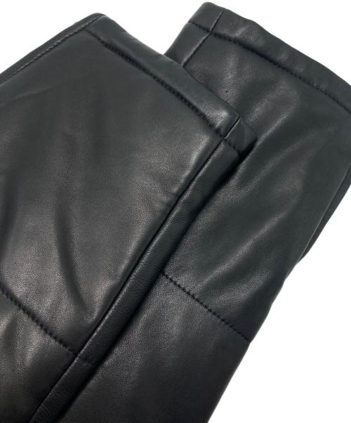 D'URBAN（ダーバン）D'URBAN (ダーバン) シープレザーブルゾン ブラック サイズ:LLの古着・服飾アイテム