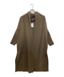DEUXIEME CLASSE（ドゥーズィエム クラス）の古着「スムースニットガウンコート」｜カーキ