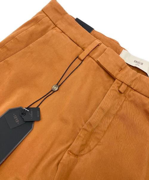 BRIGLIA 1949（ブリリア 1949）BRIGLIA 1949 (ブリリア 1949) トラウザーパンツ オレンジ サイズ:46の古着・服飾アイテム