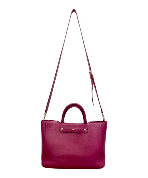 FURLA（フルラ）FURLA (フルラ) 2WAYバッグ ピンクの古着・服飾アイテム