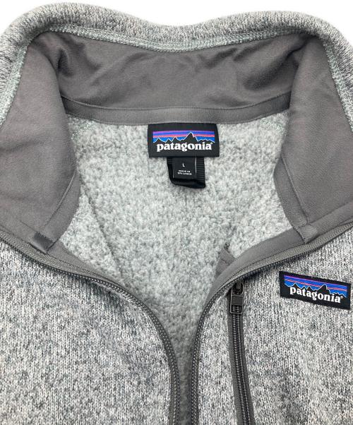 Patagonia（パタゴニア）Patagonia (パタゴニア) ベター・セーター・ジャケット グレー サイズ:Lの古着・服飾アイテム