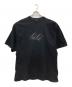 BALENCIAGA（バレンシアガ）の古着「Bebe Rhinestone Oversized T-Shirt/ベベ　ライトストーン　オーバーサイズＴシャツ」｜ブラック
