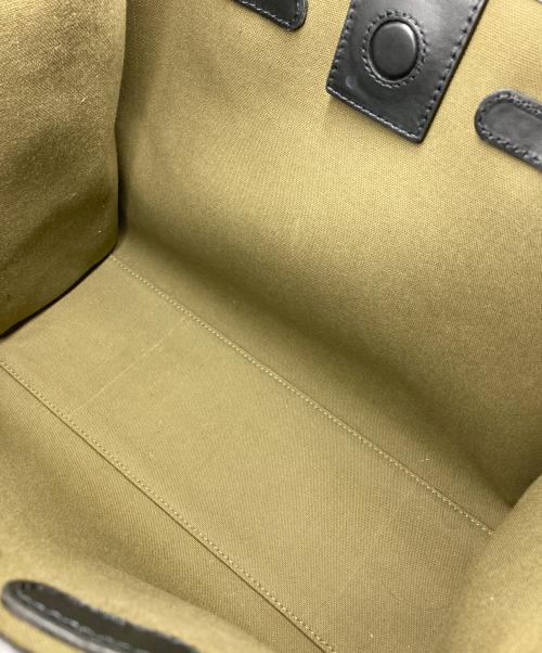 GIANNI CHIARINI（ジャンニ キアリーニ）GIANNI CHIARINI (ジャンニ キアリーニ) ポーチ付キャンバスレザートートバッグ ベージュの古着・服飾アイテム