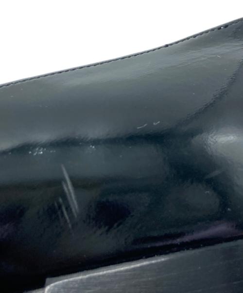 Salvatore Ferragamo（サルヴァトーレ フェラガモ）Salvatore Ferragamo (サルヴァトーレ フェラガモ) バックルデザインエナメルパンプス ブラック サイズ:5の古着・服飾アイテム