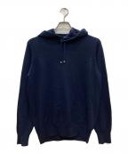 Crucianiクルチアーニ）の古着「カシミヤ100％ニットパーカー」｜ネイビー