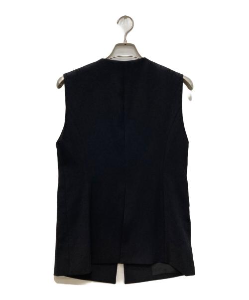 Spick and Span（スピックアンドスパン）Spick and Span (スピックアンドスパン) PEカルゼVカラージレ ブラック サイズ:freeの古着・服飾アイテム