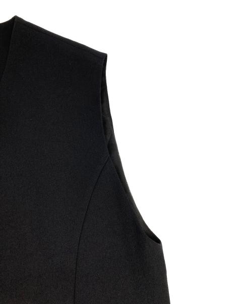 Spick and Span（スピックアンドスパン）Spick and Span (スピックアンドスパン) PEカルゼVカラージレ ブラック サイズ:freeの古着・服飾アイテム