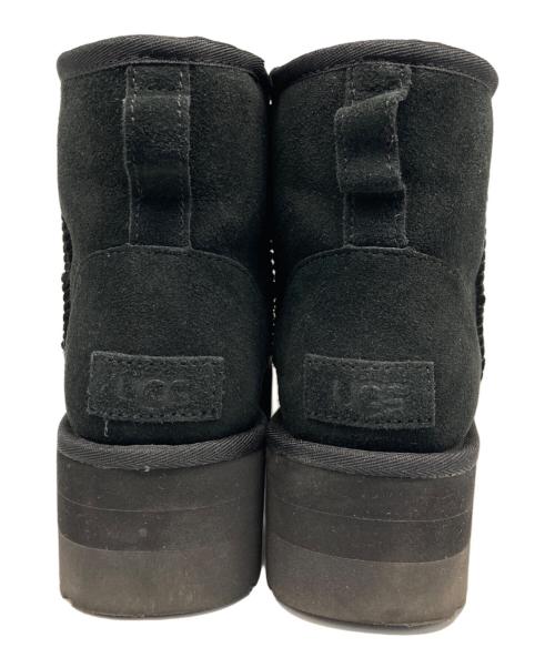 UGG（アグ）UGG (アグ) Classic Mini Platform/クラシック ミニ プラットフォーム ブラック サイズ:24cmの古着・服飾アイテム