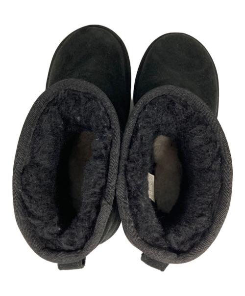 UGG（アグ）UGG (アグ) Classic Mini Platform/クラシック ミニ プラットフォーム ブラック サイズ:24cmの古着・服飾アイテム