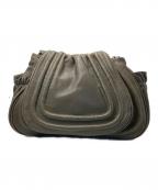 Diagram GRACE CONTINENTALダイアグラム グレースコンチネンタル）の古着「レザーバッグ」｜ブラウン