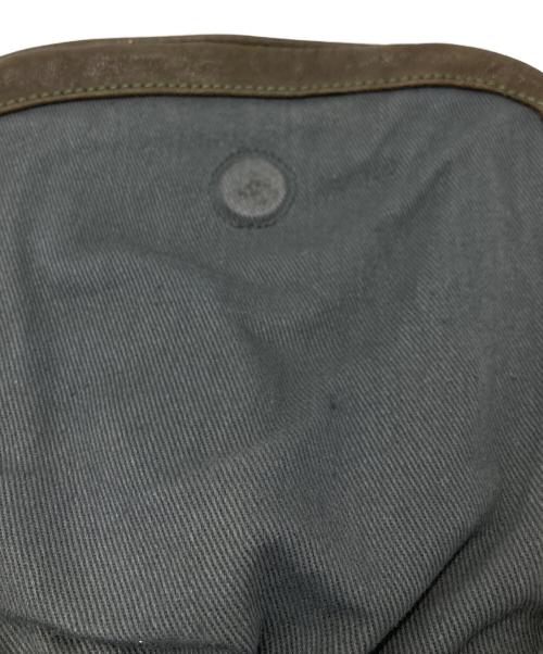 Diagram GRACE CONTINENTAL（ダイアグラム グレースコンチネンタル）Diagram GRACE CONTINENTAL (ダイアグラム グレースコンチネンタル) レザーバッグ ブラウンの古着・服飾アイテム