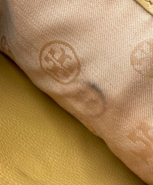 TORY BURCH（トリーバーチ）TORY BURCH (トリーバーチ) レザーチェーンショルダーバッグ イエローの古着・服飾アイテム