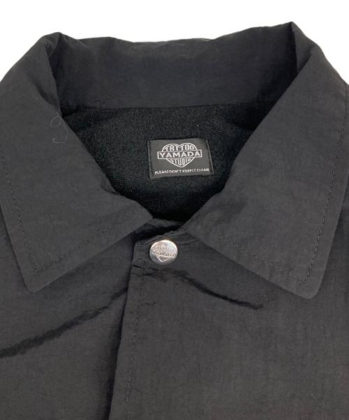 TATTOO STUDIO YAMADA（タトゥースタジオヤマダ）TATTOO STUDIO YAMADA (タトゥースタジオヤマダ) コーチジャケット ブラック サイズ:Ｍの古着・服飾アイテム