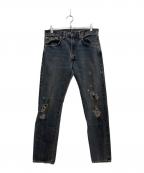 LEVI'S VINTAGE CLOTHINGリーバイス ビンテージ クロージング）の古着「551ZXXデニムパンツ」｜ブラック