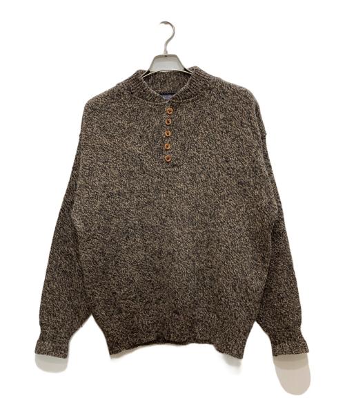PENDLETON（ペンドルトン）PENDLETON (ペンドルトン) ハーフボタンニット ブラウン サイズ:Mの古着・服飾アイテム