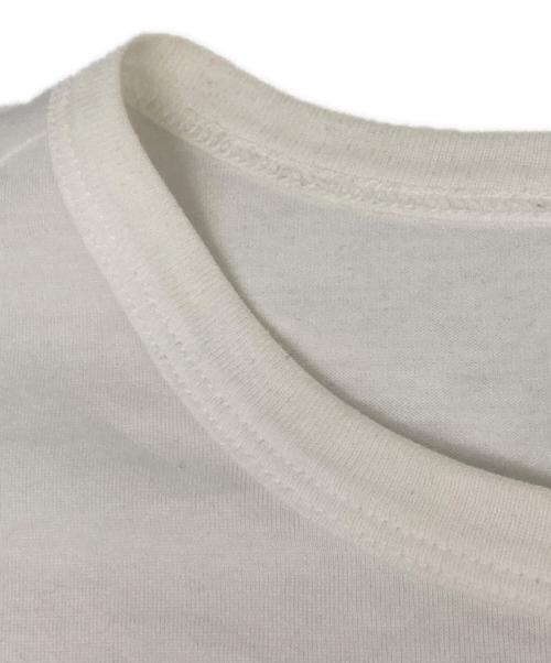 Maison Margiela（メゾンマルジェラ）Maison Margiela (メゾンマルジェラ) LOGO EMBROIDERY TEE/ロゴ エンブロイダリー ティ ホワイト サイズ:52の古着・服飾アイテム