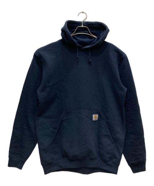 CarHartt（カーハート）CarHartt (カーハート) プルオーバーパーカー ネイビー サイズ:Ⅿの古着・服飾アイテム