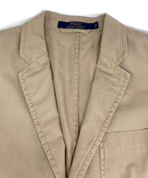 POLO RALPH LAUREN（ポロ・ラルフローレン）POLO RALPH LAUREN (ポロ・ラルフローレン) テーラードジャケット ベージュ サイズ:40の古着・服飾アイテム