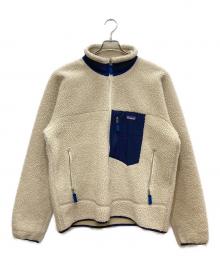 Patagonia（パタゴニア）の古着「Classic Retro-X jacket/クラシックレトロXジャケット」｜ネイビー×ホワイト
