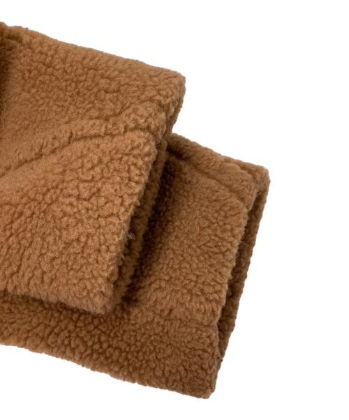 CLANE（クラネ）CLANE (クラネ) ボリューム フレア ボア コート ブラウン サイズ:1の古着・服飾アイテム