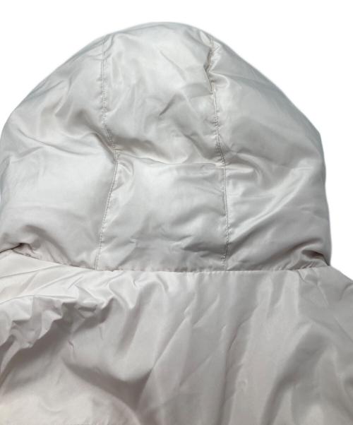 MICHEL KLEIN（ミッシェルクラン）MICHEL KLEIN (ミッシェルクラン) ナイロンタフタ ミドル丈ダウンコート ホワイト サイズ:40 未使用品の古着・服飾アイテム
