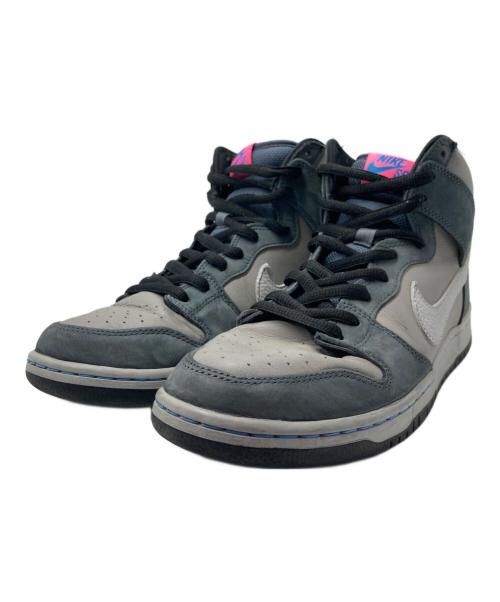 NIKE（ナイキ）NIKE (ナイキ) SB DUNK HIGH PRO/SBダンクハイプロ グレー サイズ:cm28/US10/UK9/EUR44/BR42/CN280（2.5）の古着・服飾アイテム
