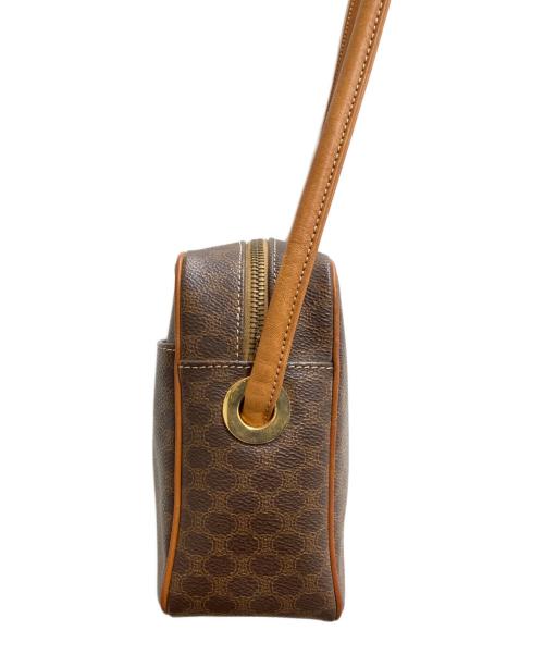 CELINE（セリーヌ）CELINE (セリーヌ) マカダム ショルダーバッグ ベージュの古着・服飾アイテム