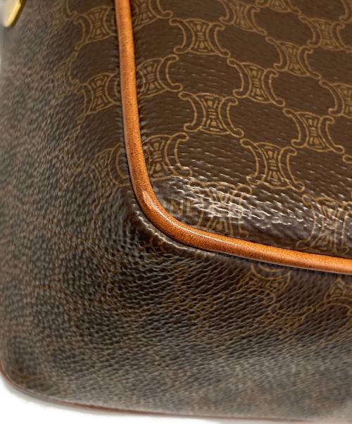 CELINE（セリーヌ）CELINE (セリーヌ) マカダム ショルダーバッグ ベージュの古着・服飾アイテム