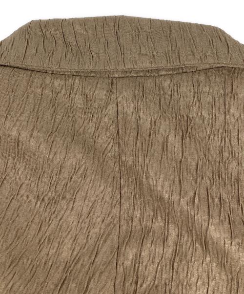 ANDREA&Co.（アンドレアアンドコー）ANDREA&Co. (アンドレアアンドコー) モダンシルエットジャケット+モダンシルエットワンピース(2set) ブラウン サイズ:Fの古着・服飾アイテム