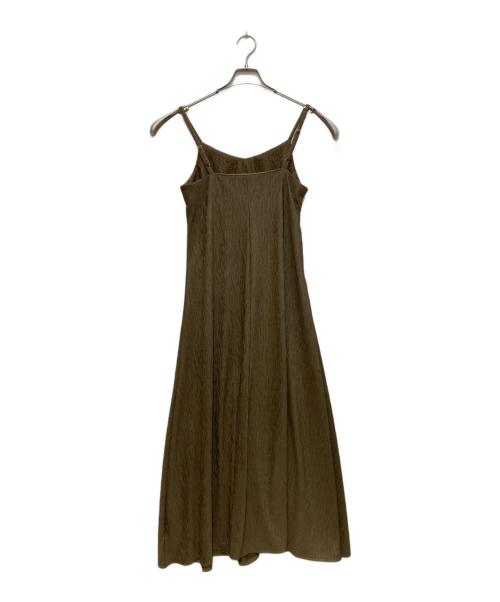 ANDREA&Co.（アンドレアアンドコー）ANDREA&Co. (アンドレアアンドコー) モダンシルエットジャケット+モダンシルエットワンピース(2set) ブラウン サイズ:Fの古着・服飾アイテム