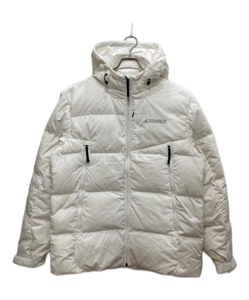 adidas（アディダス）adidas (アディダス) ダウンジャケット ホワイト サイズ:XLの古着・服飾アイテム