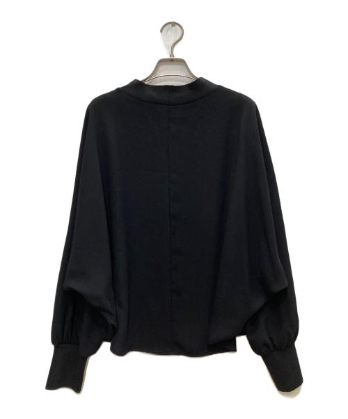 BEARDSLEY（ビアズリー）BEARDSLEY (ビアズリー) ニットコンビドルマンブラウス ブラック サイズ:freeの古着・服飾アイテム