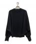 BEARDSLEY (ビアズリー) ニットコンビドルマンブラウス ブラック サイズ:free：6000円